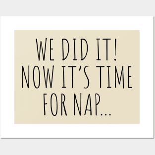 We did it, now it's time for nap Posters and Art